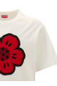 KENZO 'цветочный принт' футболка белая FE65TS4754SO02
