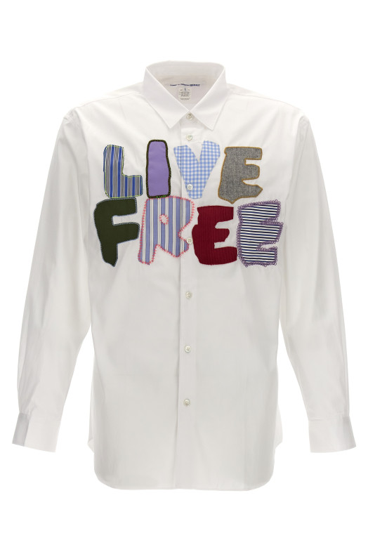 'Live Free' shirt White 'Live Free' shirt White