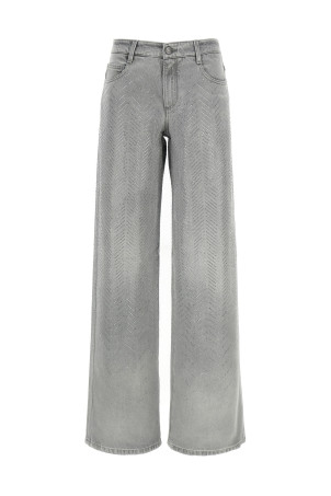 Джинси зі стразами Сірі ERMANNO SCERVINO D477P367CTGFV44103 Джинси зі стразами Сірі ERMANNO SCERVINO D477P367CTGFV44103