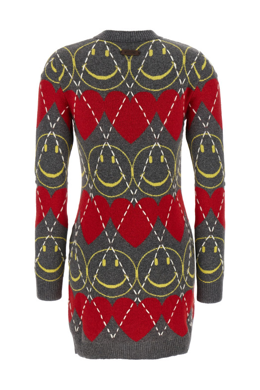 Шерстяное платье «Smiley®» Разноцветное A048655021506 Шерстяное платье «Smiley®» Разноцветное A048655021506