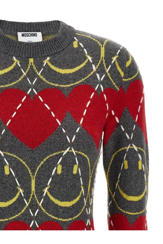 Шерстяное платье «Smiley®» Разноцветное A048655021506 Шерстяное платье «Smiley®» Разноцветное A048655021506