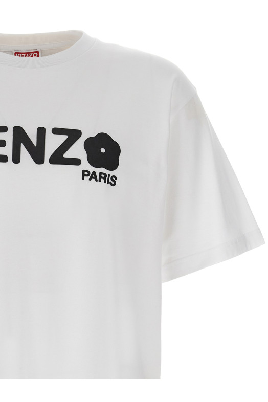 'Gots Boke flower 2.0' T-shirt Black-grey