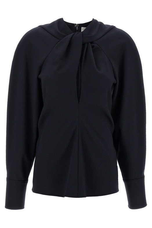 Блуза «Twist Detail» Синя 1325WTP006590BNAVY Блуза «Twist Detail» Синя 1325WTP006590BNAVY