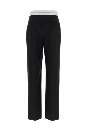 Еластичні штани з логотипом Чорно-сірі ALEXANDER WANG 1WC3244748001 Еластичні штани з логотипом Чорно-сірі ALEXANDER WANG 1WC3244748001
