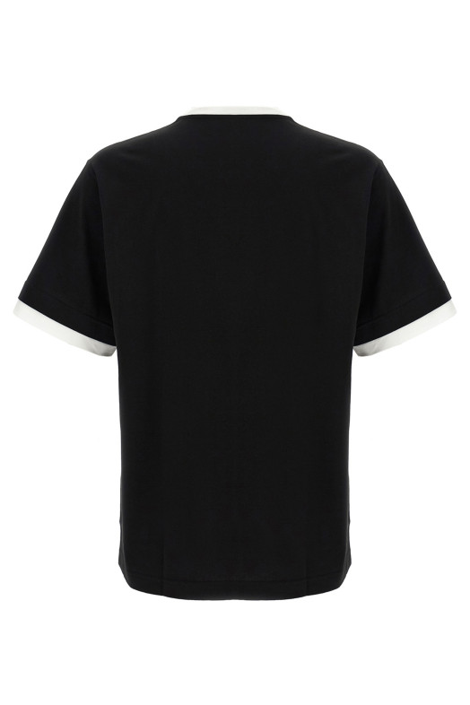'Maiolica' print T-shirt Black-grey 'Maiolica' print T-shirt Black-grey