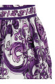 'Maiolica' print chemisier dress Purple