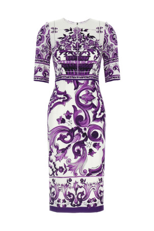 Сукня з принтом «Майоліка» Фіолетова F6EAJTHPAELIP3TN Сукня з принтом «Майоліка» Фіолетова F6EAJTHPAELIP3TN