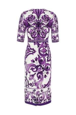 Сукня з принтом «Майоліка» Фіолетова F6EAJTHPAELIP3TN Сукня з принтом «Майоліка» Фіолетова F6EAJTHPAELIP3TN