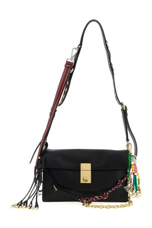 Небольшая сумка через плечо «Prada Soft Sound» Черная 1BD379VOO62C6AF0002 Небольшая сумка через плечо «Prada Soft Sound» Черная 1BD379VOO62C6AF0002