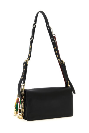 Небольшая сумка через плечо «Prada Soft Sound» Черная 1BD379VOO62C6AF0002 Небольшая сумка через плечо «Prada Soft Sound» Черная 1BD379VOO62C6AF0002