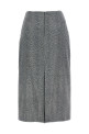 Rhinestone skirt Gray