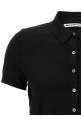 Logo patch polo shirt  Black Logo patch polo shirt  Black