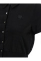 Logo patch polo shirt  Black Logo patch polo shirt  Black