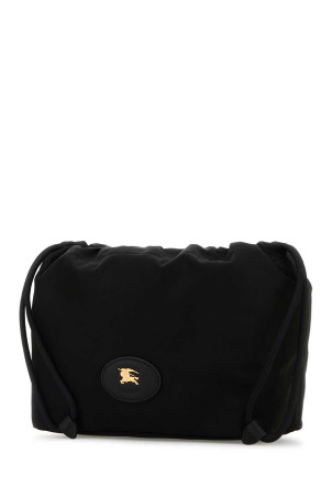 Black canvas Horseshoe reversible clutch Black BURBERRY (8111317) Black canvas Horseshoe reversible clutch Black BURBERRY (8111317)