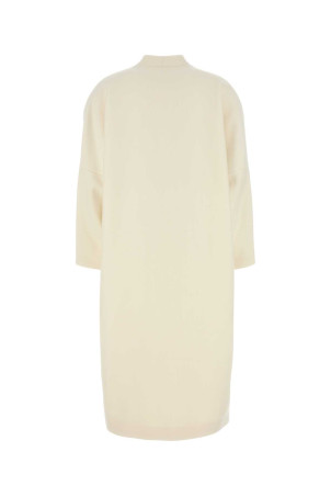 Пальто из смешанной шерсти цвета слоновой кости Черный MM6 MAISON MARGIELA (S52AA0192M35469) Пальто из смешанной шерсти цвета слоновой кости Черный MM6 MAISON MARGIELA (S52AA0192M35469)