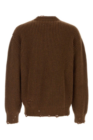 Светр з вовняної суміші коричневого кольору MM6 MAISON MARGIELA (SH0HN0003M13138) Светр з вовняної суміші коричневого кольору MM6 MAISON MARGIELA (SH0HN0003M13138)