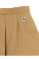 Плісирована спідниця Бежева MONCLER ENFANT K29542D00003598OP209 Плісирована спідниця Бежева MONCLER ENFANT K29542D00003598OP209