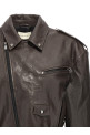'19' biker jacket Brown