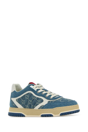Кроссовки Denim Re-Web GUCCI (834708FAEVU) Кроссовки Denim Re-Web GUCCI (834708FAEVU)