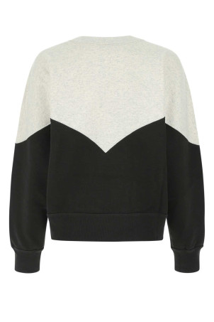 Двухцветная толстовка из смешанного хлопка Houston ISABEL MARANT ETOILE (SW0006FAA1M08E) Двухцветная толстовка из смешанного хлопка Houston ISABEL MARANT ETOILE (SW0006FAA1M08E)