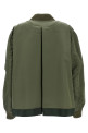 Nylon bomber jacket Green