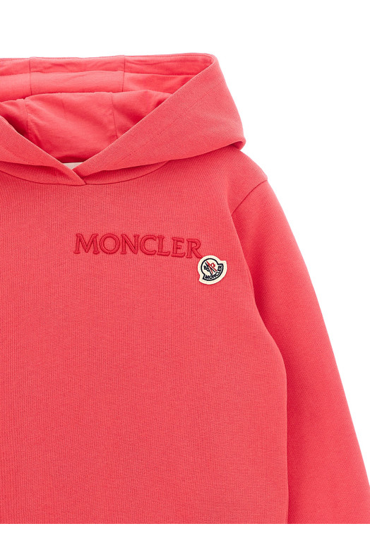 Худі з вишитим логотипом Рожевий MONCLER ENFANT K29548G00015899PS556 Худі з вишитим логотипом Рожевий MONCLER ENFANT K29548G00015899PS556