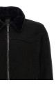 Sheepskin bomber jacket Black Sheepskin bomber jacket Black