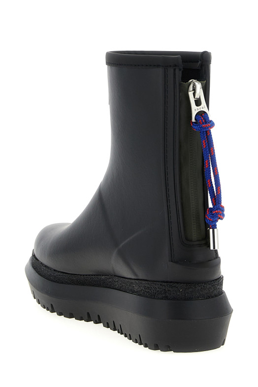 'Rubber Boots' ankle boots Black 'Rubber Boots' ankle boots Black