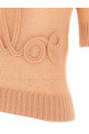 Свитер с вышитым логотипом Розовый CHLOÉ CH25UMP2674081L Свитер с вышитым логотипом Розовый CHLOÉ CH25UMP2674081L