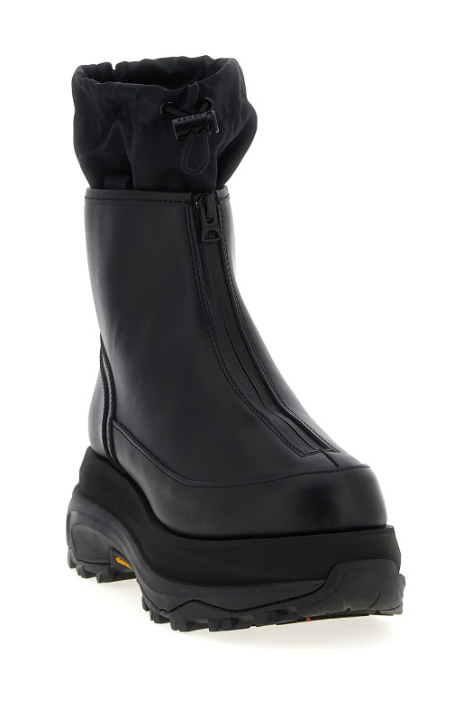 'Zip Up Boots' ankle boots Black