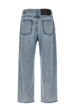 Джинсы из хлопка с диагональным рисунком, СИНИЙ JIL SANDER J22KA0309J46463481 Джинсы из хлопка с диагональным рисунком, СИНИЙ JIL SANDER J22KA0309J46463481