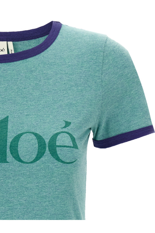 Logo print T-shirt Green Logo print T-shirt Green