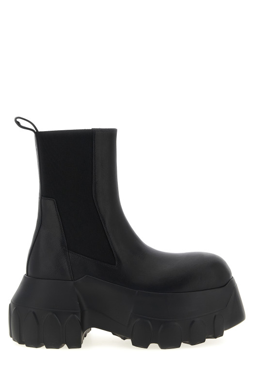 'Beatle Mega Tractor' ankle boots Black