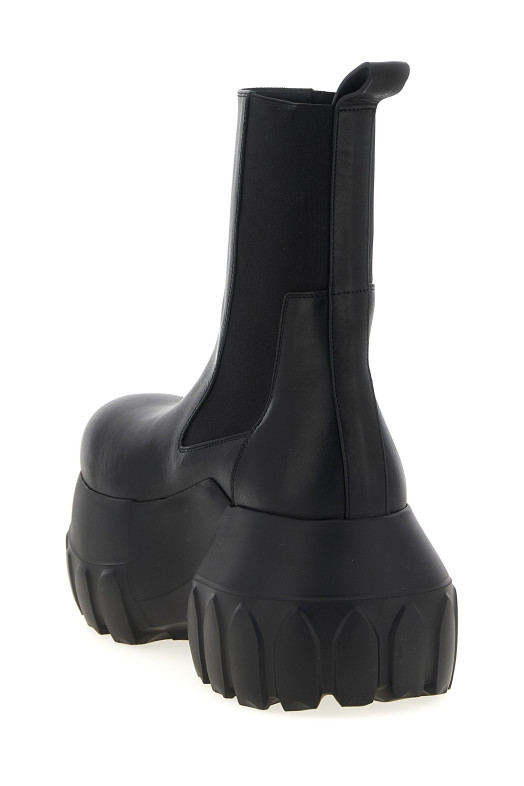 'Beatle Mega Tractor' ankle boots Black