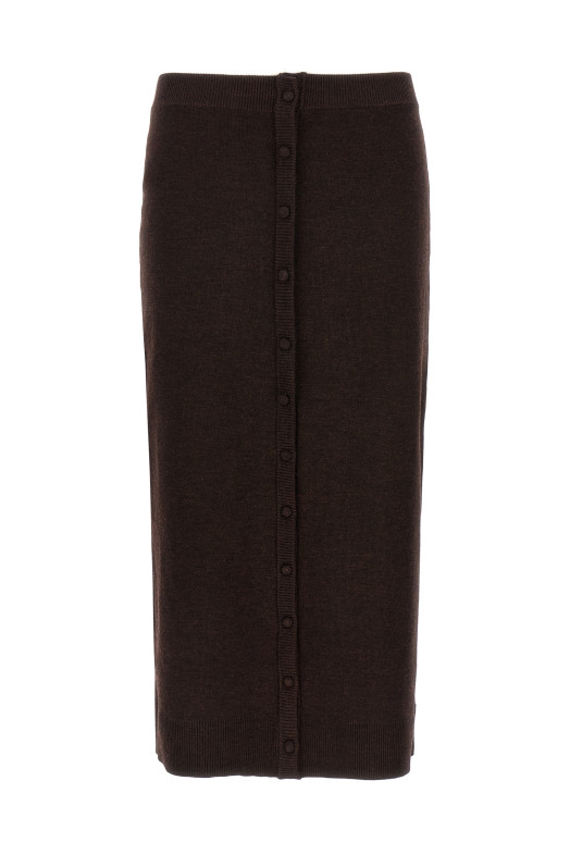 'bottoni' midi skirt Brown 'bottoni' midi skirt Brown