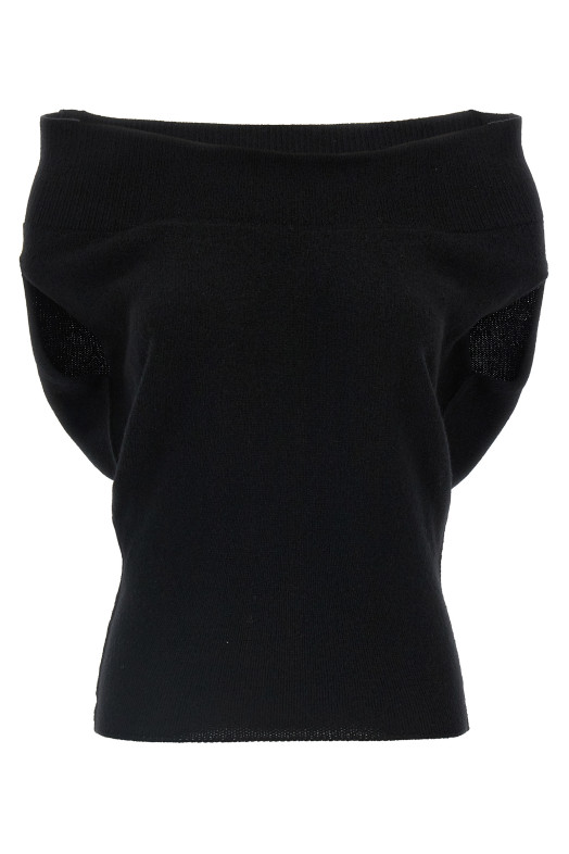 RICK OWENS 'Sl Shroud' верхня частина чорна RP02E4681WSBR09 RICK OWENS 'Sl Shroud' верхня частина чорна RP02E4681WSBR09