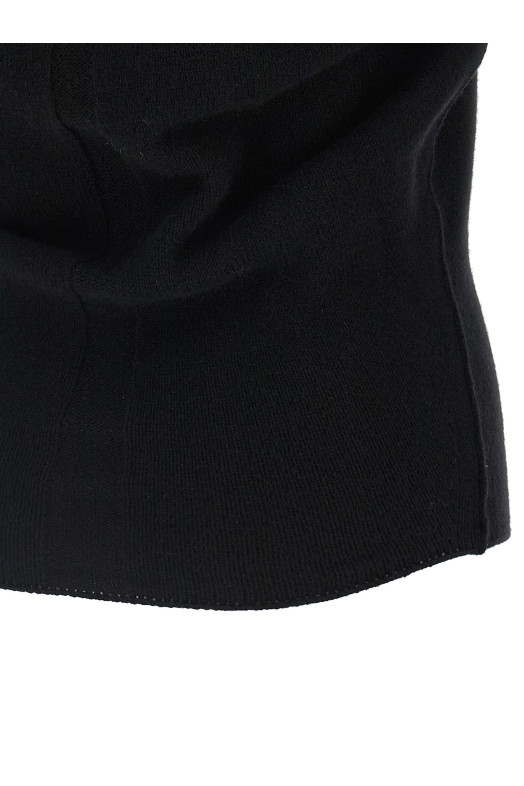 RICK OWENS 'Sl Shroud' верхня частина чорна RP02E4681WSBR09 RICK OWENS 'Sl Shroud' верхня частина чорна RP02E4681WSBR09