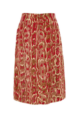 Спідниця Shera з принтом із віскозної суміші DRIES VAN NOTEN (2510108401417)