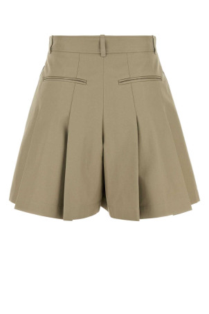 Шорты из хлопка серого цвета Dove ALEXANDER MCQUEEN (832559QFABL) Шорты из хлопка серого цвета Dove ALEXANDER MCQUEEN (832559QFABL)