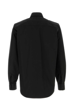 Black cotton shirt Black ALEXANDER MCQUEEN (832666QSABY) Black cotton shirt Black ALEXANDER MCQUEEN (832666QSABY)