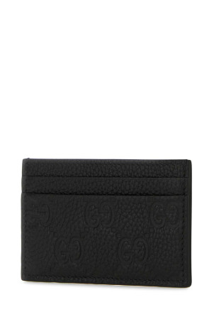Чорний шкіряний картхолдер Gucci Imprint Чорний (835151AAE51) Чорний шкіряний картхолдер Gucci Imprint Чорний (835151AAE51)