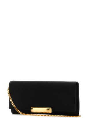 Black satin clutch TOM FORD (L1888TSA001X)