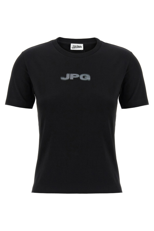 Футболка «The Black JPG Baby Tee» Черная 2503WTO300J0020004 Футболка «The Black JPG Baby Tee» Черная 2503WTO300J0020004