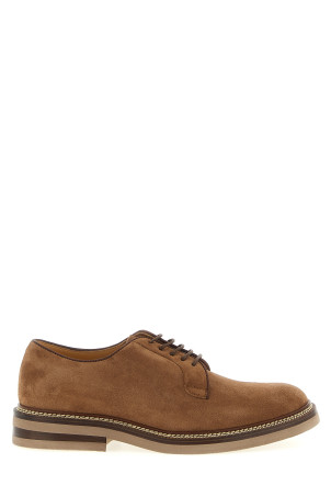 Suede derby Brown Suede derby Brown