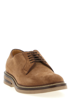 Suede derby Brown Suede derby Brown