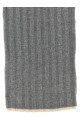 Ребристий шарф Сірий BRUNELLO CUCINELLI M2240819CG316 Ребристий шарф Сірий BRUNELLO CUCINELLI M2240819CG316