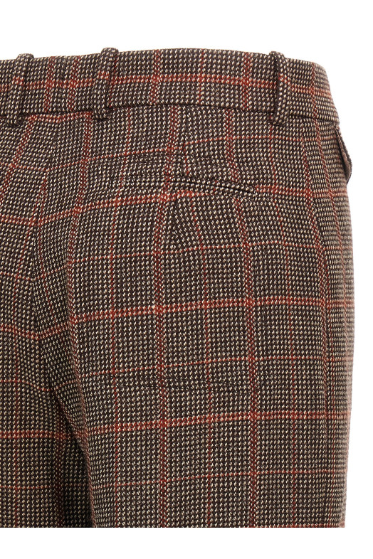 Шерстяні штани коричневі CHLOÉ CH25APA0609793C