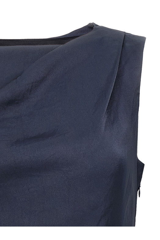 Платье с эффектом шелка Синий THEORY P0605603XLV Платье с эффектом шелка Синий THEORY P0605603XLV