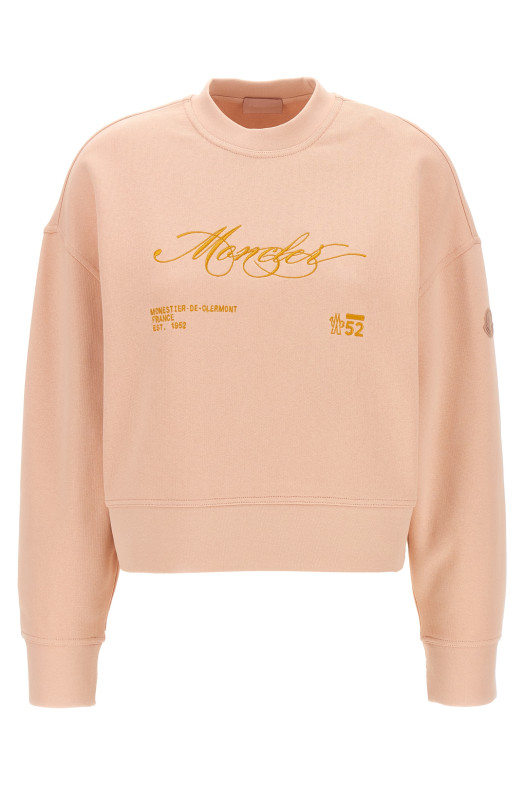 Embroidery sweatshirt Pink Embroidery sweatshirt Pink