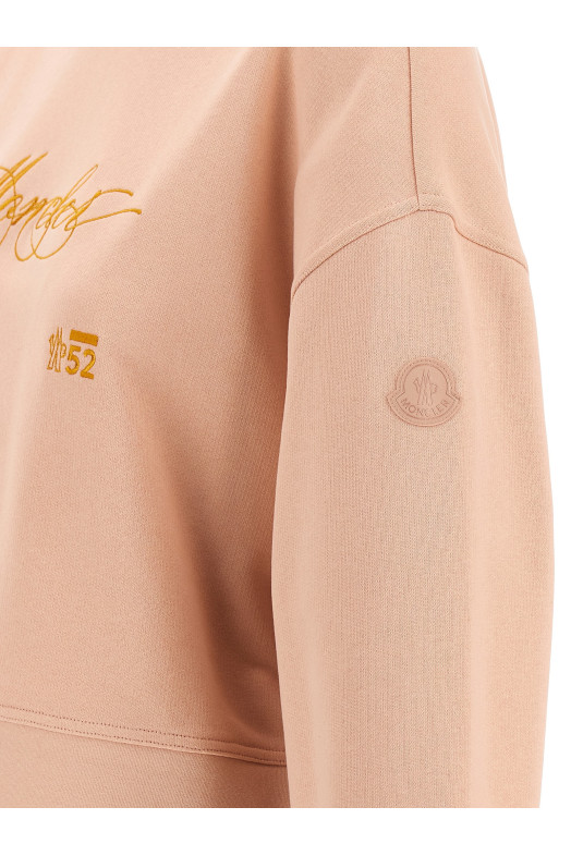 Embroidery sweatshirt Pink Embroidery sweatshirt Pink